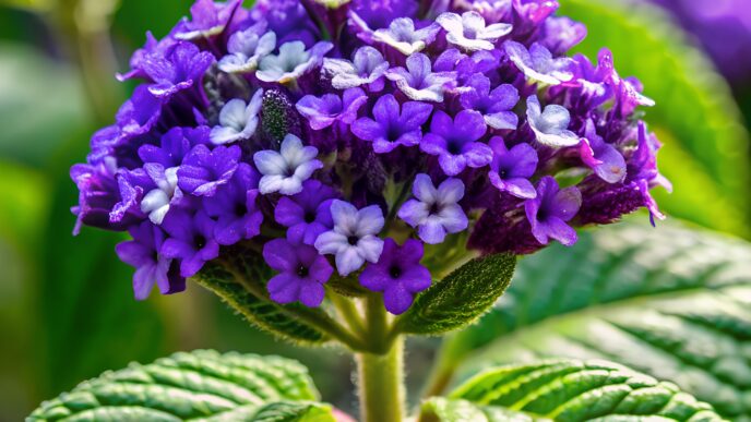 Heliotrope Flowers