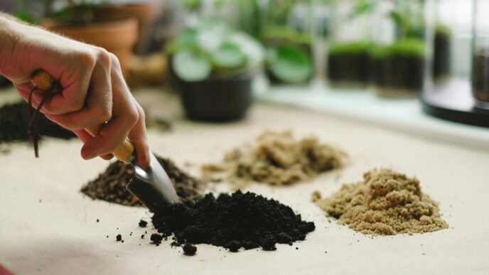 Different types of Soil