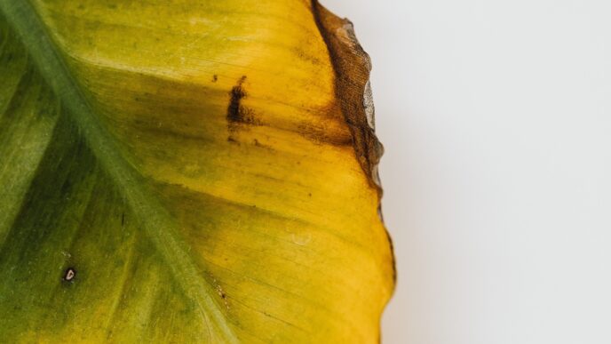 Money Plant Yellow Leaves